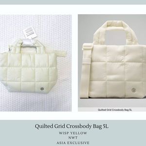 🆕 Lululemon Quilted Grid Crossbody Bag 5L